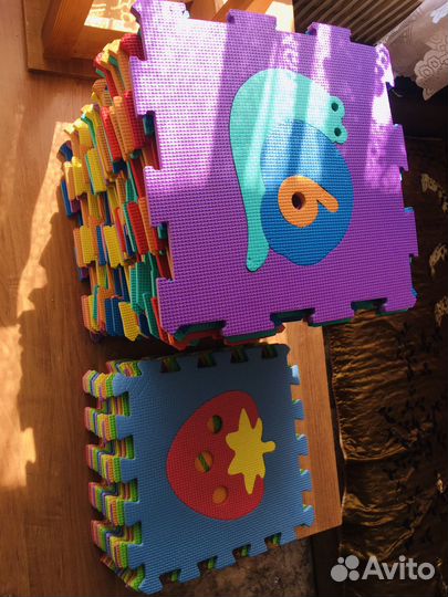 Коврик пазл детский