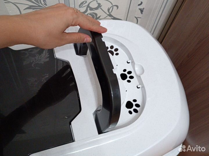 Кошачий лоток домик