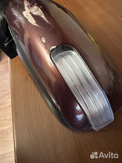 Зеркало левое на toyota Vitz 2010