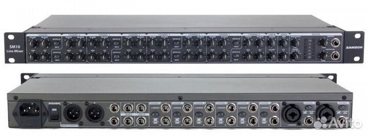 Рэковый микшер Samson SM10