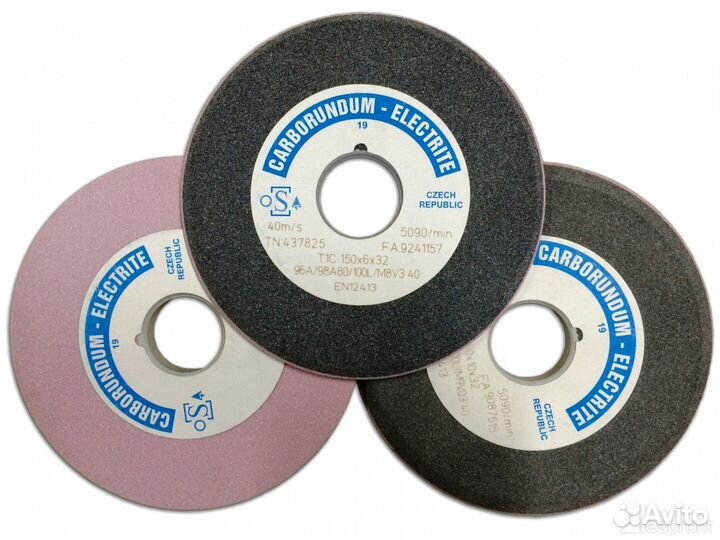 Круг абразивный 150х6х32 для заточки ленточ.пил