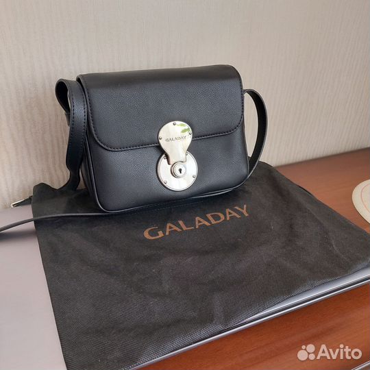 Сумка кросс-боди Galaday, Италия, натуральная кожа