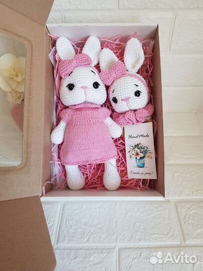 Вязаные игрушки ручной работы