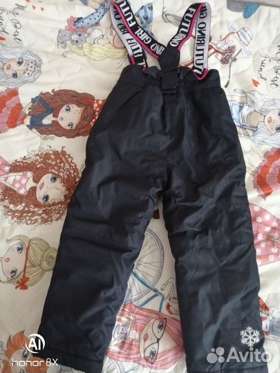 Зимние брюки для девочек