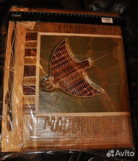 Фотоальбом из пальмовых листьев (Мальдивы). Новый