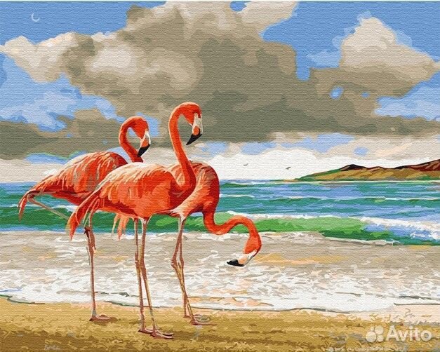 Картина по номерам 40Х50 на холсте без подрамника