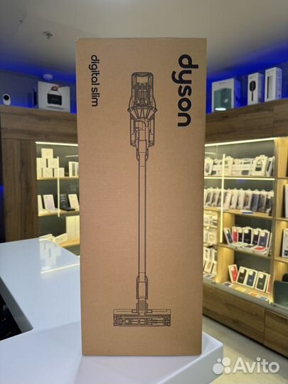 Пылесос Dyson v10 Digital Slim Nikel