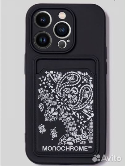 Case чехол monochrome iPhone 13 pro max