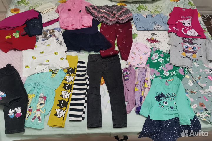 Вещи пакетом на девочку 2- 3 года