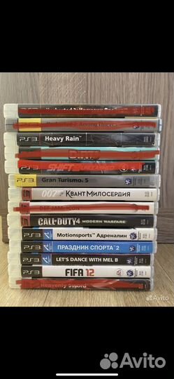 Игры диски для Ps3