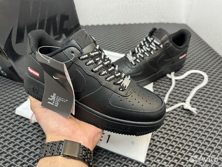 Кроссовки Nike Air Force 1 Low x Supreme black