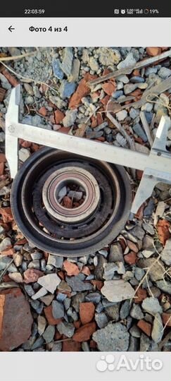 Шкив компрессора кондиционера Nissan Ga15de