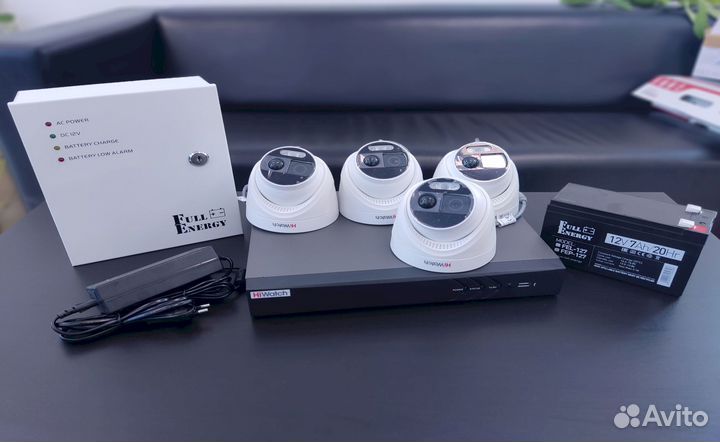 Комплект видеонаблюдения