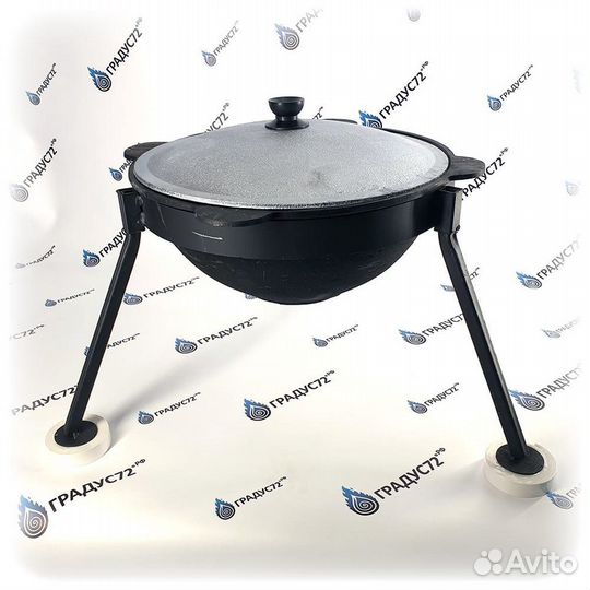 Тренога под казан 6-8 литров 320 мм, съёмные ножки