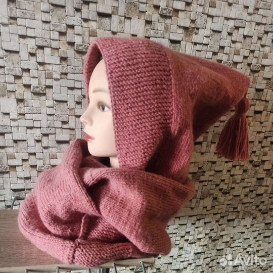 Шапка - шарф