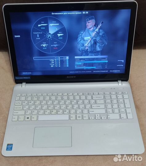 Игровой ноутбук Sony Vaio SVF152 Nvidia GT 740M