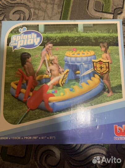 Надувной игровой центр бассейн