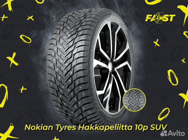 Nokian Tyres Hakkapeliitta 10p SUV 285/45 R22 114T