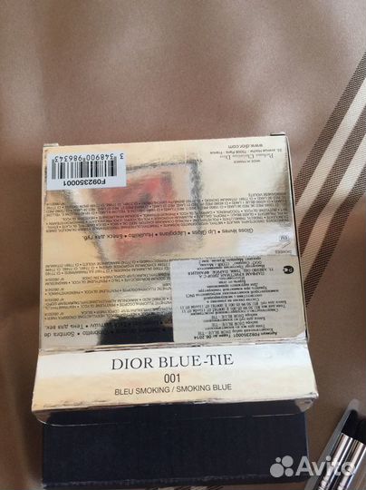 Люкс dior Лимитка Тени и Помада Набор Оригинал