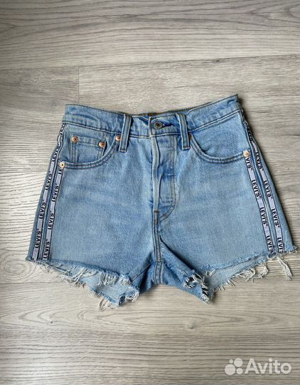 Джинсовые шорты levis 501 размер w23