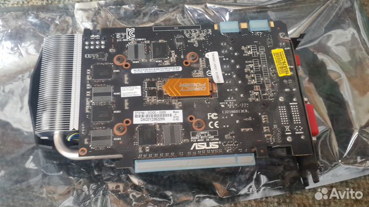 Видеокарта asus GTX 760 2Gb