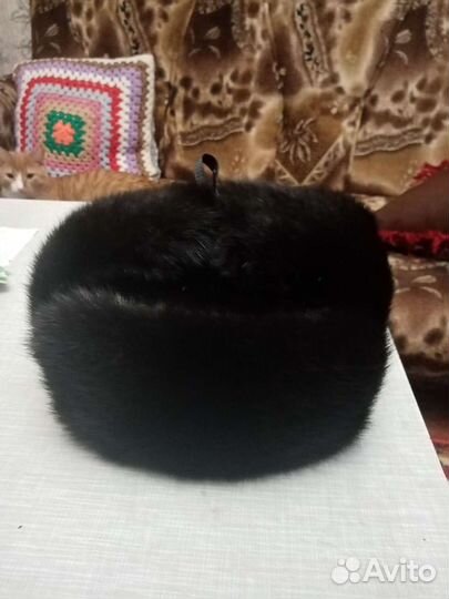 Норковая шапка мужская