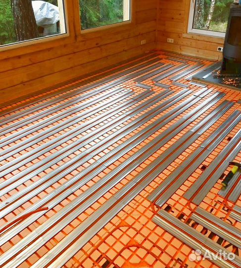 Маты для теплого пола с бобышками