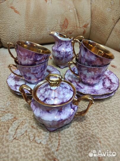 Кофейный сервиз фарфор