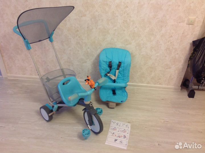 Трехколесный велосипед- коляска Evolution Comfort