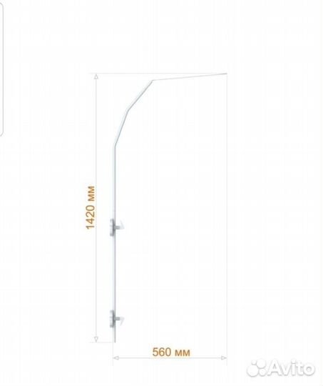 Крепление держатель для балдахина