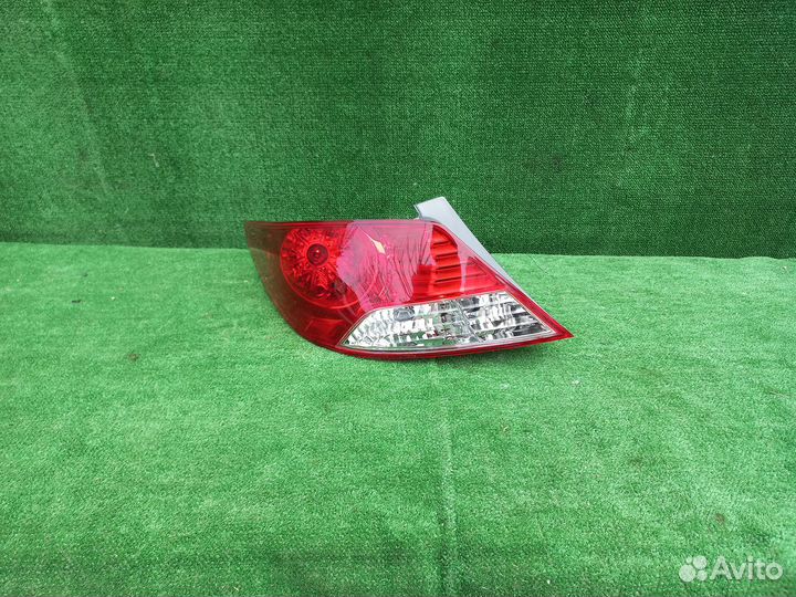 Фонарь задний левый hyundai solaris 1 дорестайлинг