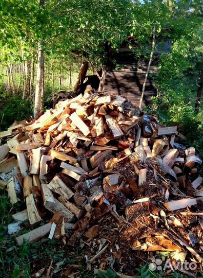Дрова Ольха любого объема навалом