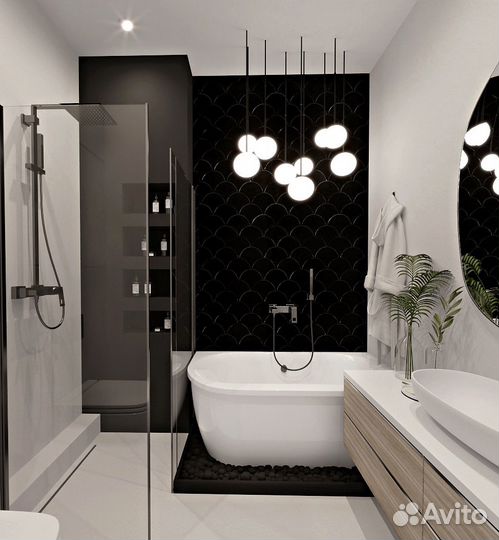 Дизайн интерьера, план расстановки мебели