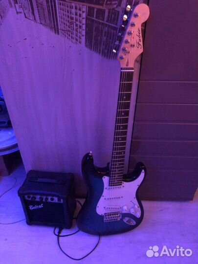 Электро гитара с комбиком