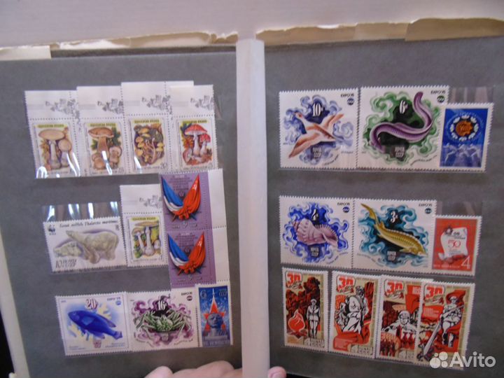Альбом с марками.Марки СССР. Чистые. Негашеные.2