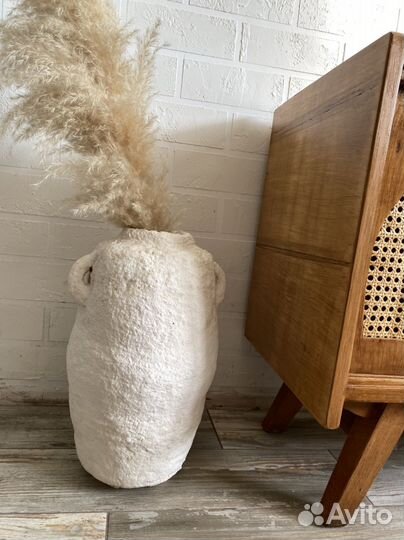 Напольная ваза из папье-маше