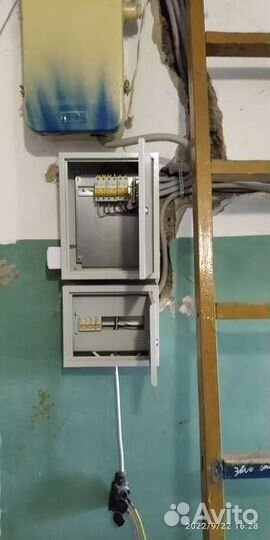 Электрика. Фасад