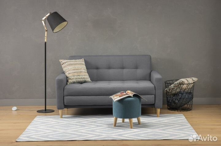 Диван Нумо Мини Textile Silver