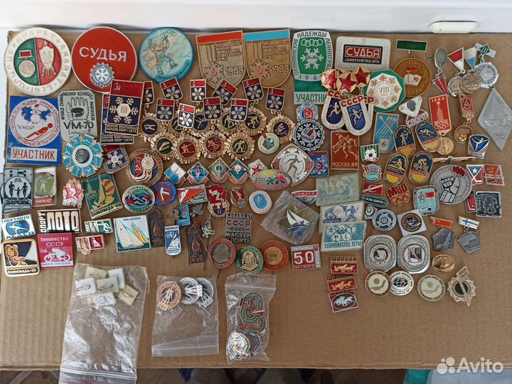 Значки спорт