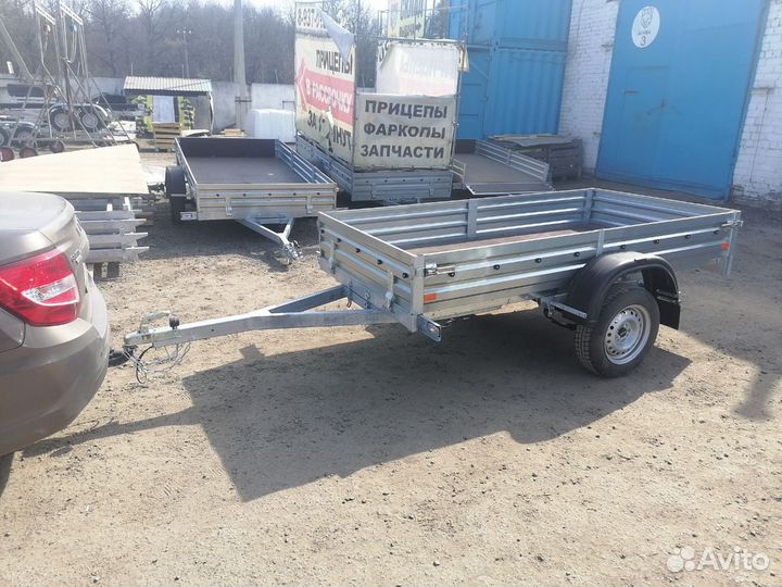 Прицеп одноосный 817701.022. Доставка. Запчасти
