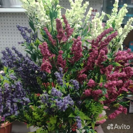 Искусственные цветы для декора свадьбы