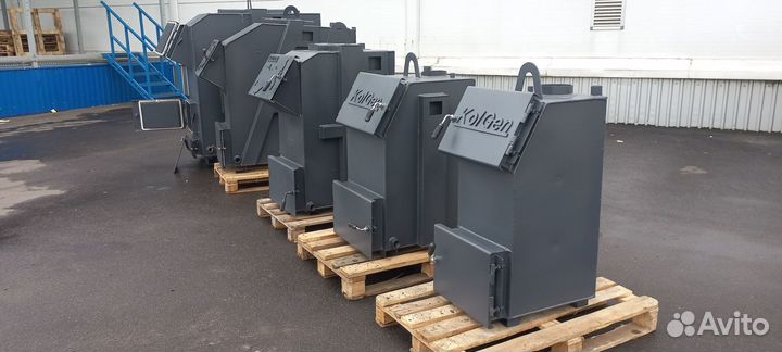 Твердотопливный котел длительного горения