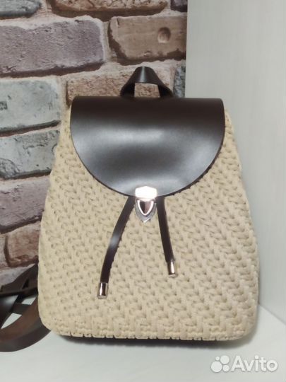 Рюкзак женский ручной работы