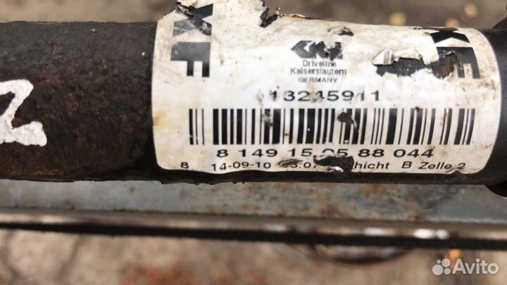 Привод правый Опель Зафира В 1,9 дизель