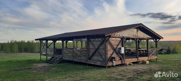 Аренда беседки 150м2 для праздника