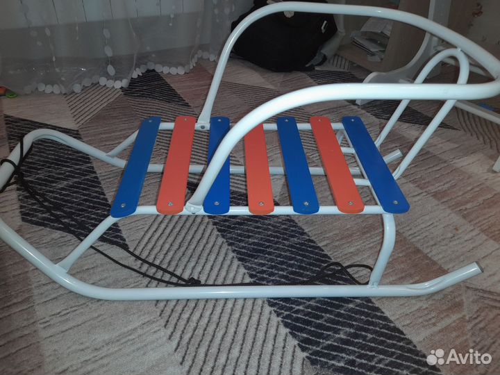 Детские санки новые