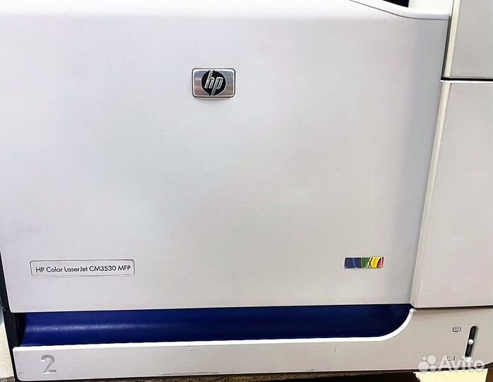 Мфу лазерное HP Color LaserJet CM3530 MFP, цветной