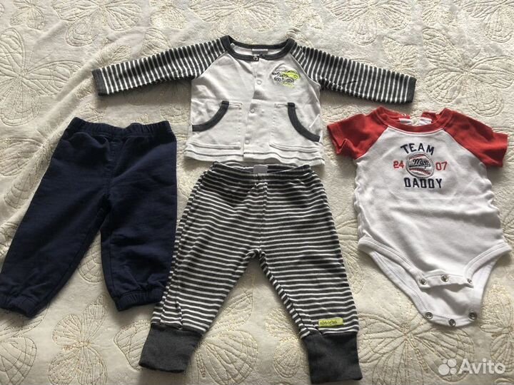Пакет одежды из США на мальчика 9 месяцев