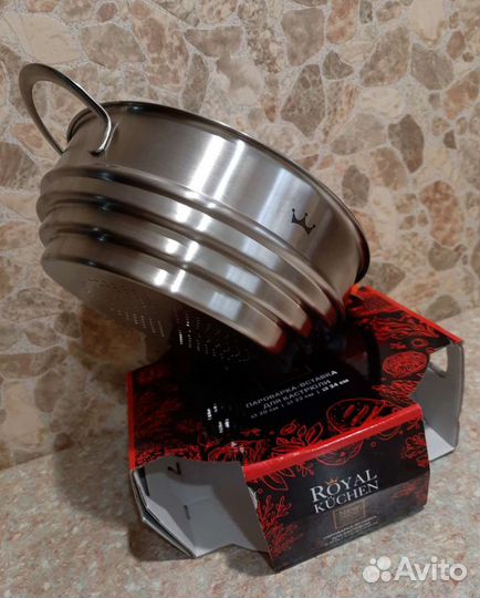 Пароварка вставка для кастрюли