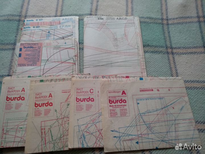 Журналы бурда старые